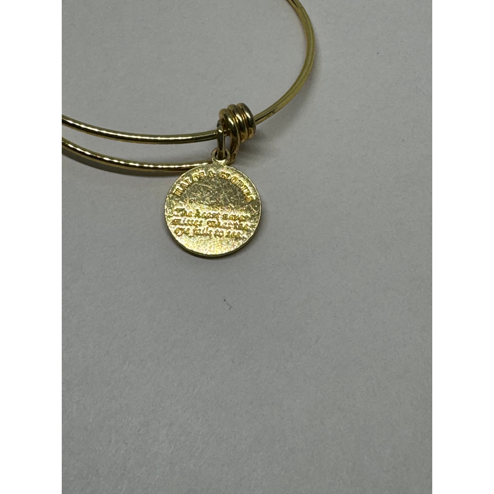 "S" Halos and Glories Charm Bracelet Alex & Ani - Picture 5 of 6